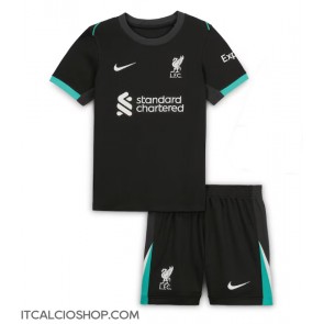 Liverpool Seconda Maglia Bambino 2024-25 Manica Corta (+ Pantaloni corti)